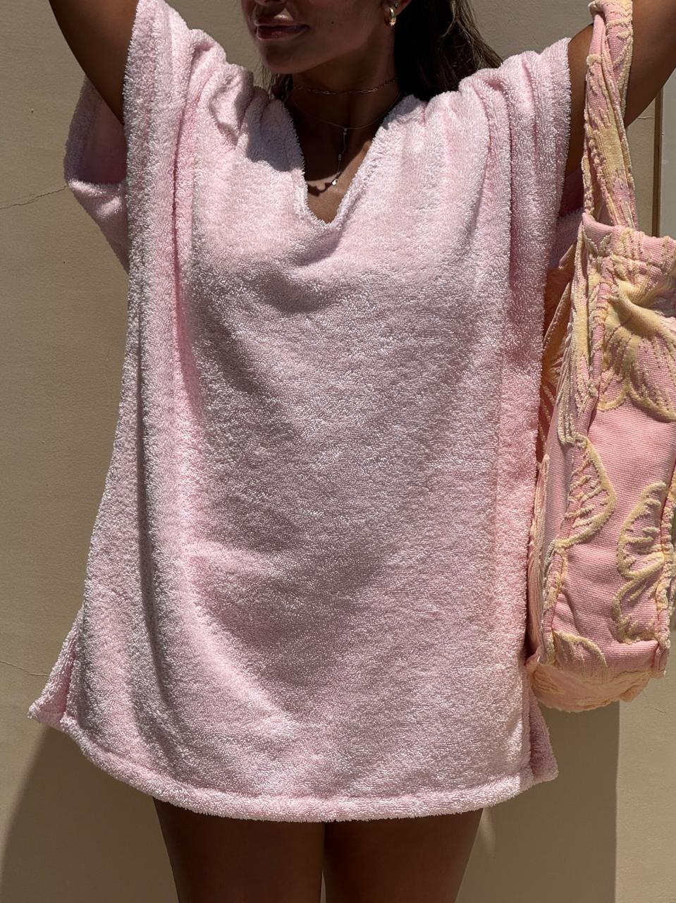 Blush Poncho
